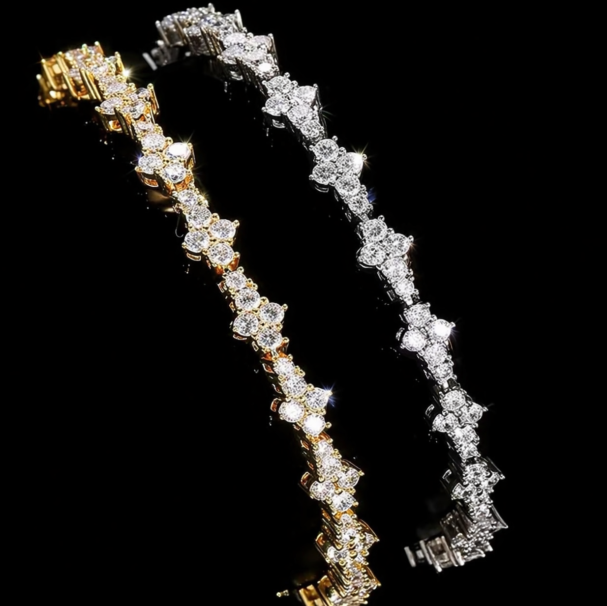 Ice Cluster Bracelet