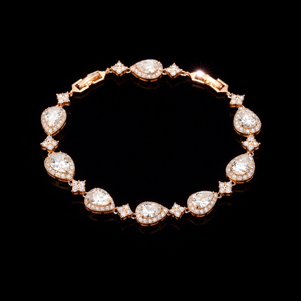 Teardrop Bracelet - ROSE GOLD