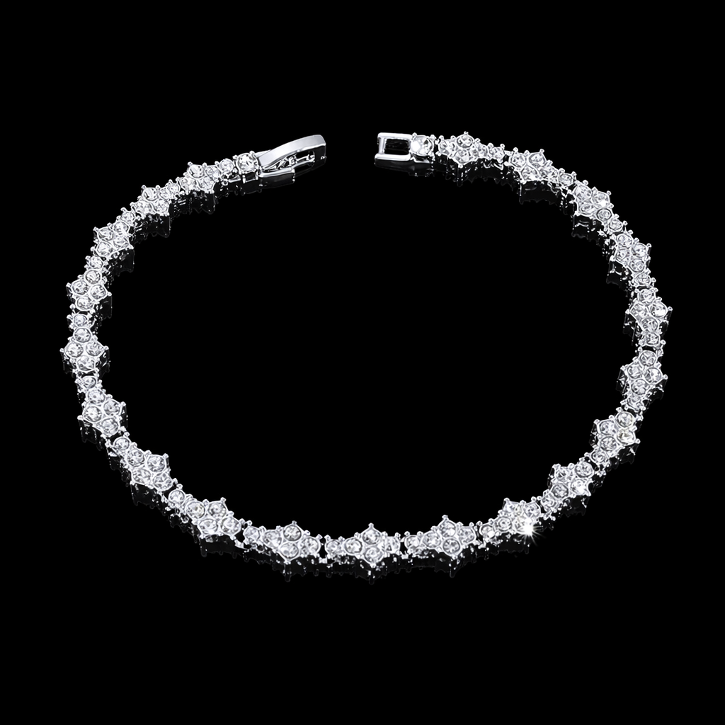 Ice Cluster Bracelet